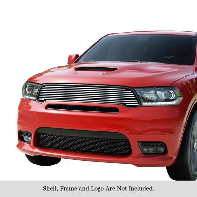 APS - APS Stainless Billet Grille-Polish for 19-20 Durango GT/RT/SRT GR04FFJ35S
