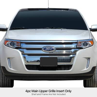 APS - APS Wire Mesh Grille Black 11-14 Ford Edge GR06GEB89H