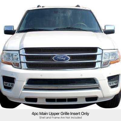 APS - APS Wire Mesh Grille Black 15-17 Ford Expedition GR06GEB97H
