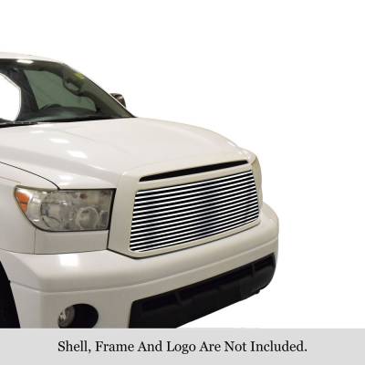 APS - APS Stainless Billet Grille-Polish for 10-13 Toyota Tundra GR20HFG55S