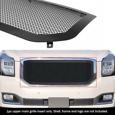 APS - APS Wire Mesh Grille Black 15-20 GMC Yukon GR07GFC28H