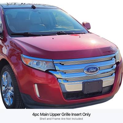 APS - APS Stainless Billet Grille-Polish 11-14 Ford Edge GR06FEB89S