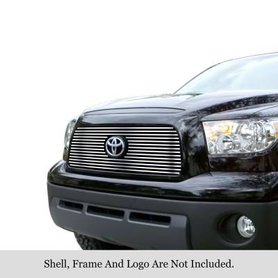 APS - APS Stainless Billet Grille-Polish for 07-09 Toyota Tundra GR20FED58S