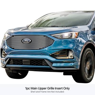 APS - APS Stainless Billet Grille-Polish 19-22 Ford Edge ST/Line GR06FEB94S