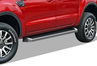 APS - APS iRunning Running Boards-Polish 19-23 Ford Rangler Crew IB06RBC9A