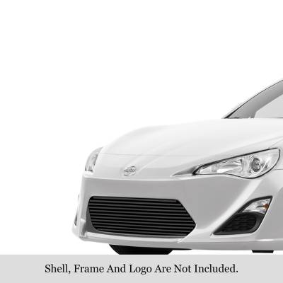APS - APS Stainless Billet Bumper Grille Black for 13-16 Scion FR-S GR20FEI79J