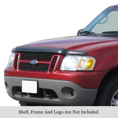APS - APS Stainless Billet Grille Black 01-05 Explorer Sport GR06FEC23J