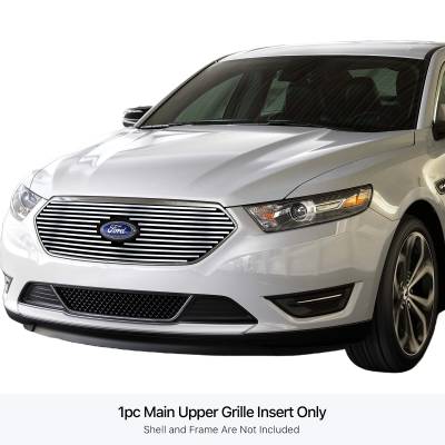 APS - APS Stainless Billet Grille-Polish 13-19 Ford Taurus SHO GR06FEI66S