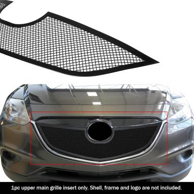 APS - APS Wire Mesh Grille Black 13-15 Mazda CX-9 GR13CEI35H