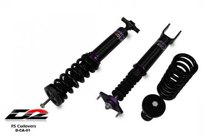 D2 Racing - D2 Racing D-CA-01 RS Coilovers 03-07 Cadillac CTS RWD