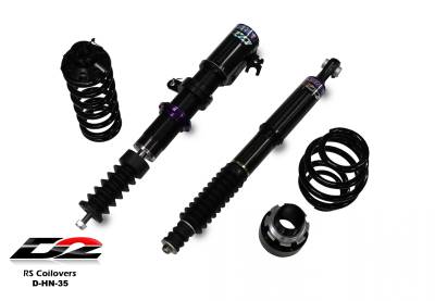 D2 Racing - D2 Racing D-HN-35 RS Coilovers 10-14 Honda Insight