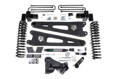 Zone Offroad - Zone Offroad ZONF109 17-19 Ford F250/350 Super Duty 4" Radius Arm Lift Kit 2" Re
