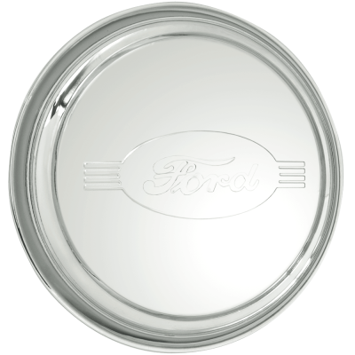 Wheel Vintiques - Wheel Vintiques 2009 8.25" 42 Ford Stainless Cap