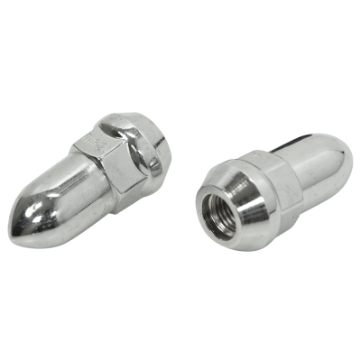 Wheel Vintiques - Wheel Vintiques 5007-BL 7/16 RH Bullet Bulge Lug Nut 3/4Hex