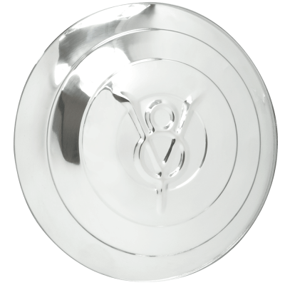 Wheel Vintiques - Wheel Vintiques 2001 5.75" 33 Ford V8 Stainless Cap