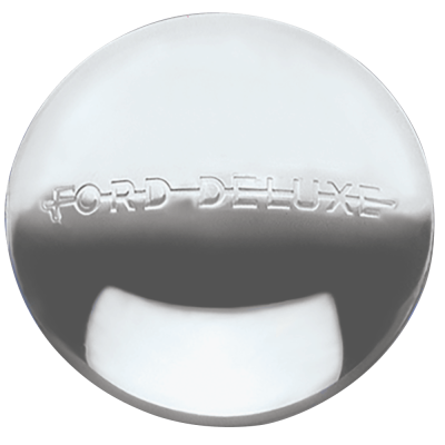 Wheel Vintiques - Wheel Vintiques 2007 8.25" 40 Ford Deluxe Stainless Cap