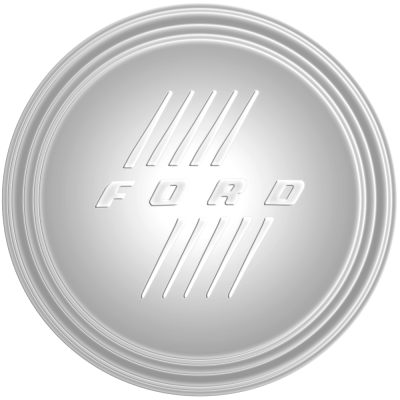 Wheel Vintiques - Wheel Vintiques 2010 8.25" 46 Ford Stainless Cap
