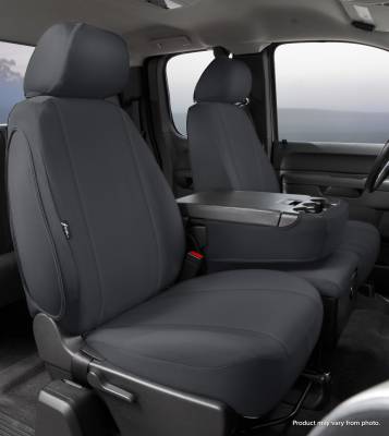 FIA - FIA DT77-43 BLACK DT70 Series Dura-Tech Nylon Custom Fit Front Seat Cover Black