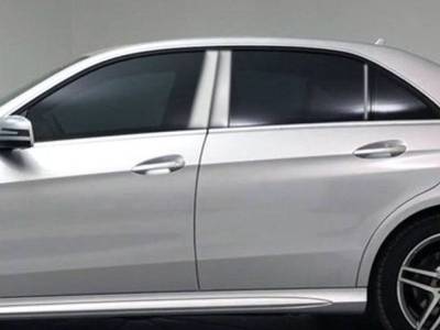 Quality Automotive Accessories - QAA PP10061 6Pc Stainless Steel Pillar Trim for 2010-2016 Mercedes E Class