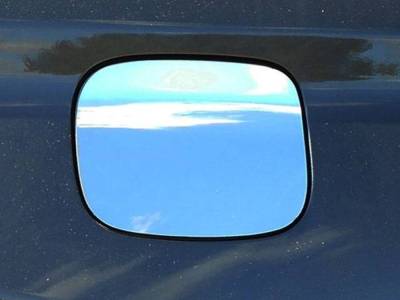 Quality Automotive Accessories - QAA GC60330 1Pc Stainless Gas Cap Door Trim for 2020-2025 Ford Explorer