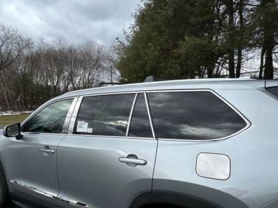 Quality Automotive Accessories - QAA GC74160 1Pc Stainless Gas Cap Door Trim for Toyota Grand Highlander