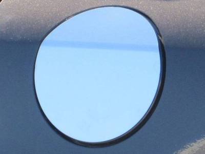 Quality Automotive Accessories - QAA GC12214 1Pc Stainless Gas Cap Door Trim for 2012-2015 Honda Civic