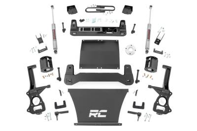 Rough Country Suspension Systems - Rough Country 111630 6" Suspension Lift Kit for 25-26 Silverado 1500 RWD
