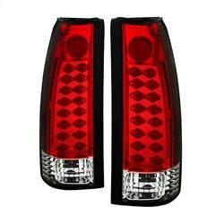 Spyder Auto - Spyder Auto 5001375 LED Red/Clear Taillights