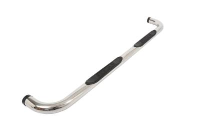 Dee Zee - Dee Zee DZ372533 3" Round Stainless Nerf Bar for 01-19 Chevy/GMC Crew Cab