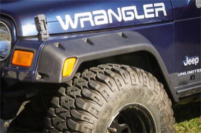 Rugged Ridge - Rugged Ridge 11630.2 4-Piece All Terrain Fender Flare Kit 4.75"
