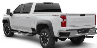 Bushwacker - Bushwacker Extend-a-Fender Front/Rear Fender Flares Black Silverado 40986-02