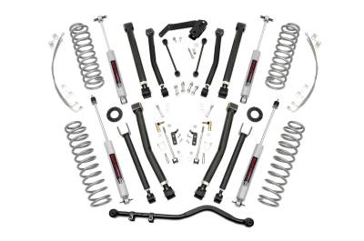 Rough Country Suspension Systems - Rough Country 4" Suspension Lift Kit for 07-18 Jeep Wrangler JK 2DR 4WD 67330