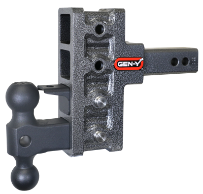 GEN-Y Hitch - GEN-Y Hitch 2" MEGA-DUTY Class IV 5" Offset Drop Hitch Receiver 10K GH-424