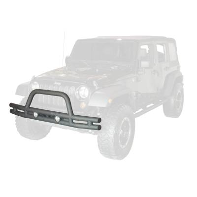 Rugged Ridge - Rugged Ridge 11561.10 3" Double Tube Front Bumper for Jeep Wrangler