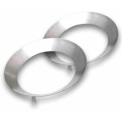 Autoloc - Autoloc AUTFRHEADTRIM Chrome Trim Ring for Frenched Headlight Kit