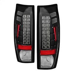 Spyder Auto - Spyder Auto 5001061 Black/Clear LED Taillights for 02-06 Avalanche 1500/2500