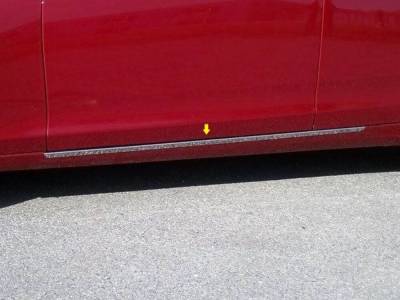 Quality Automotive Accessories - QAA TH54253 Stainless Rocker Panel Trim 2pc for 14-19 Cadillac CTS