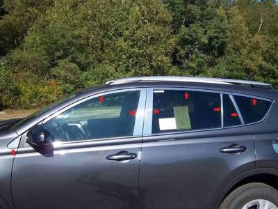 Quality Automotive Accessories - Quality Automotive WP13180 Window Accent Package for Toyota RAV4