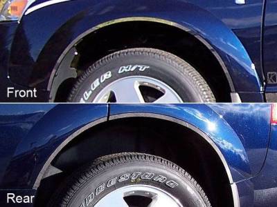 Quality Automotive Accessories - Quality Automotive WQ43440 Wheel Well Accent 03-07 Saturn Vue