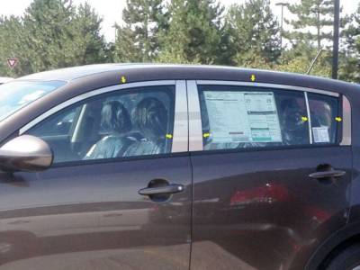 Quality Automotive Accessories - Quality Automotive WP11835 Window Accent Package for 11-14 Kia Sportage