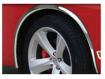 Quality Automotive Accessories - Quality Automotive WZ49915 Wheel Well Accent for Dodge Challenger