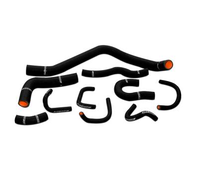 Mishimoto - Mishimoto MMHOSE-CIV-88BK Black Silicone Hose Kit for 88-91 Honda Civic