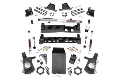 Rough Country Suspension Systems - Rough Country 6" Suspension Lift Kit 99-06 Silverado/Sierra 1500 4WD 27220A