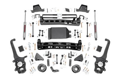 Rough Country Suspension Systems - Rough Country 6" Suspension Lift Kit for 17-23 Nissan Titan 4WD 87820A