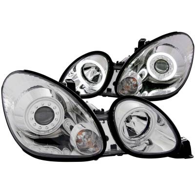 Anzo USA - Anzo USA Projector Headlight Set w/CCFL Halo Chrome for GS 121143