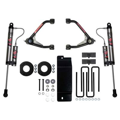 Skyjacker - Skyjacker C14350KAX 3.5" Lift Kit w/ADX 2.0 Shocks for 14-16 Silverado 2500/3500