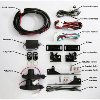 Pop & Lock - Pop & Lock Tonneau Cover Tailgate Lock Assembly