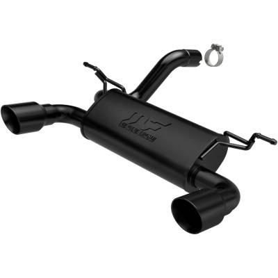 MagnaFlow Exhaust Products - MagnaFlow 19388 Street Series Black Axle-Back System for 18-25 Jeep Wrangler