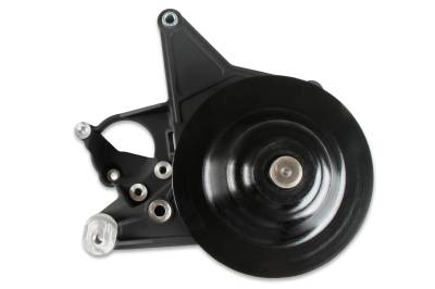 Holley - Holley Performance 97-334BK Power Steering Pump Bracket