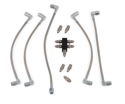 Earl's Performance - Earl's LS0016ERL Engine Coolant Crossover Pipe Kit for Chevrolet GMC & Pontiac